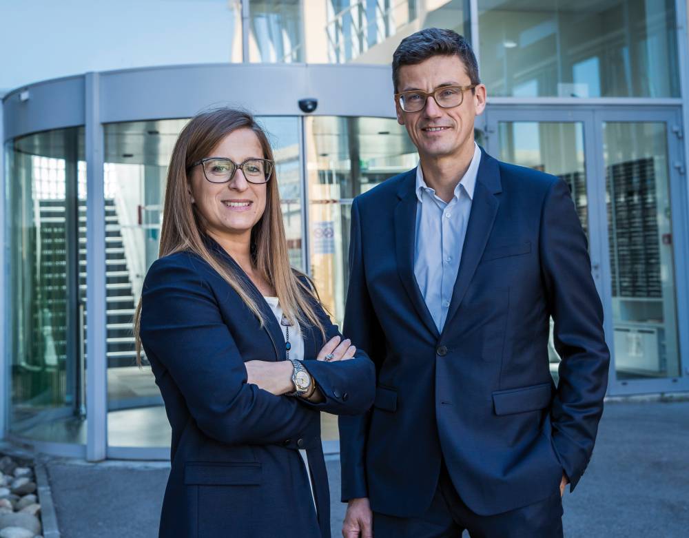Sandrine Antonetti et Pierre Diebolt respectivement Executive Vice President et Managing Director de Nuvisan France.