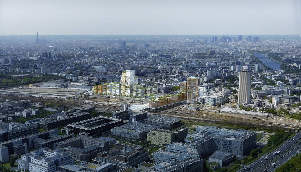 Projection de futurs sites du Grand Paris