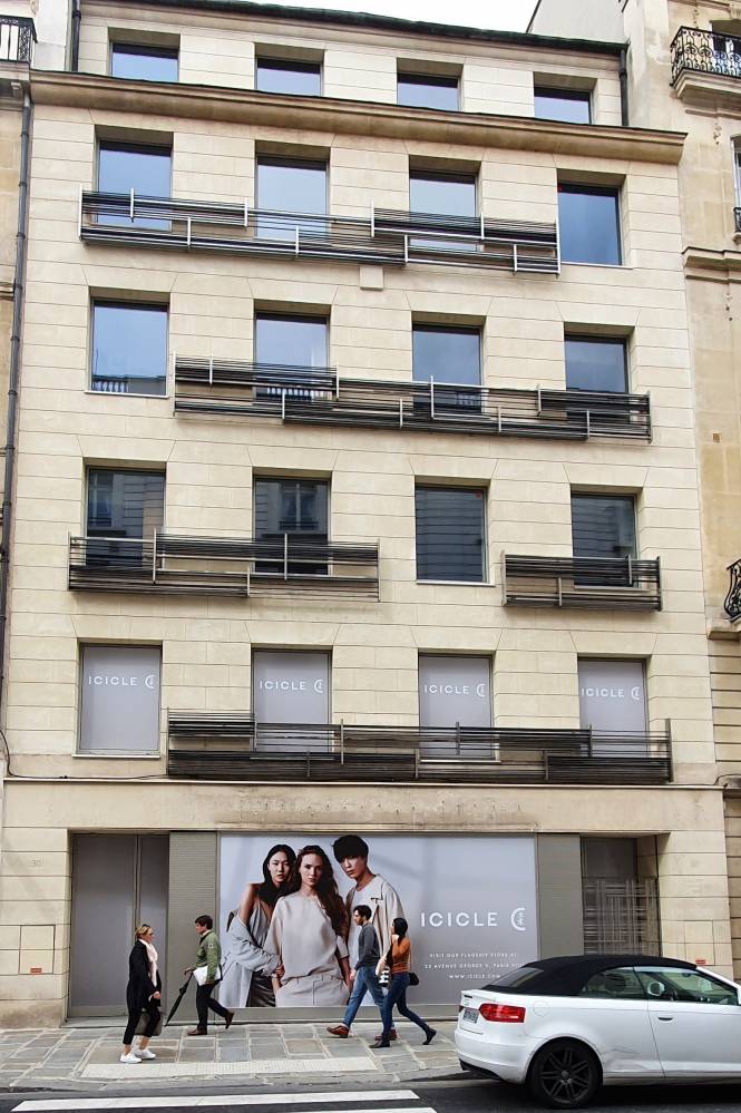 Paris 8e : Icicle s’installe au 50 rue du Faubourg-Saint-Honoré