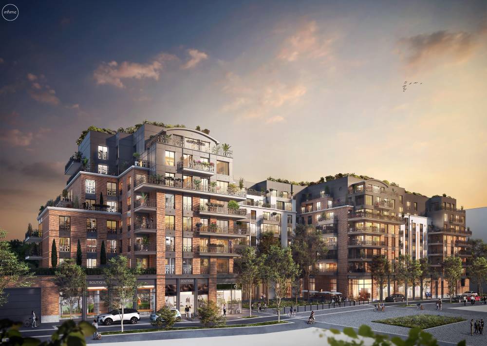 Courbevoie : BNP Paribas Immobilier et Interconstruction lancent un programme de plus de 500 logements 2
